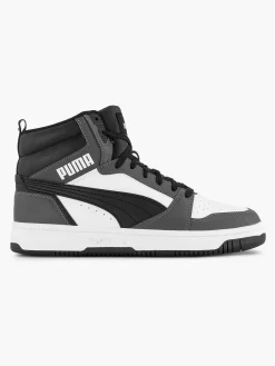 Sneakers|Puma Zwart/ Witte Rebound V6