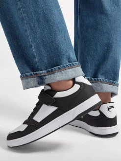 Babyschoenen|Vty Zwart/ Witte Sneaker