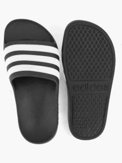 Jongensschoenen|adidas Zwarte Adilette Aqua K