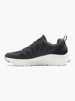 Sneakers|Skechers Zwarte Arch Comfort - Barkins