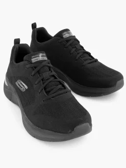 Sneakers|Skechers Zwarte Arch Comfort Deep Breath