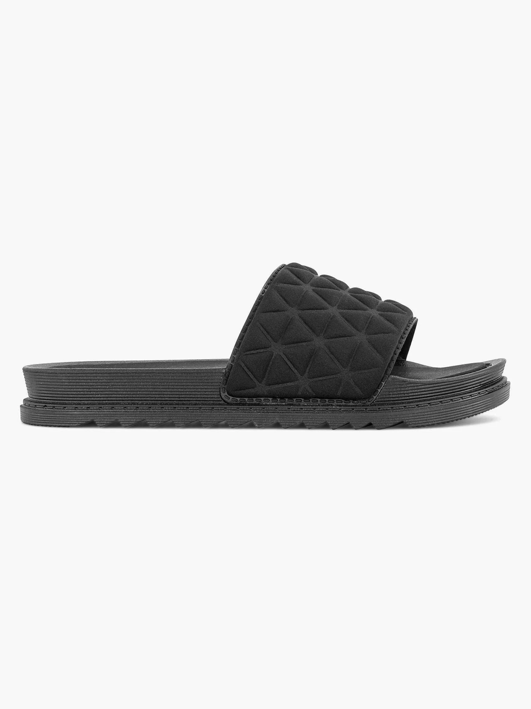 Slippers|Oxmox Zwarte Badslipper