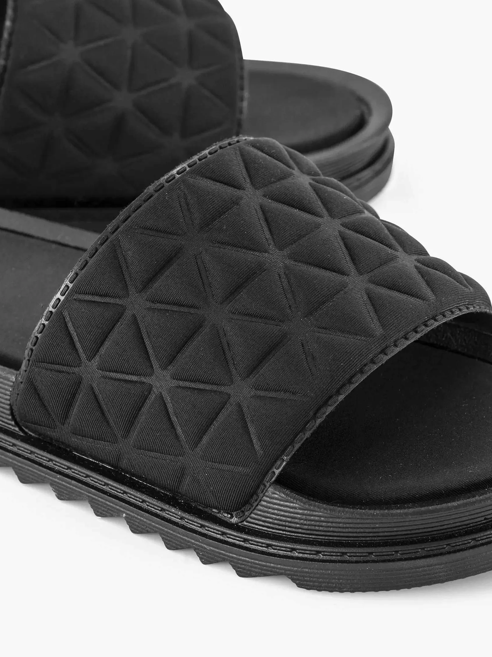 Slippers|Oxmox Zwarte Badslipper
