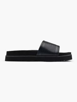 Slippers|Esprit Zwarte Badslipper