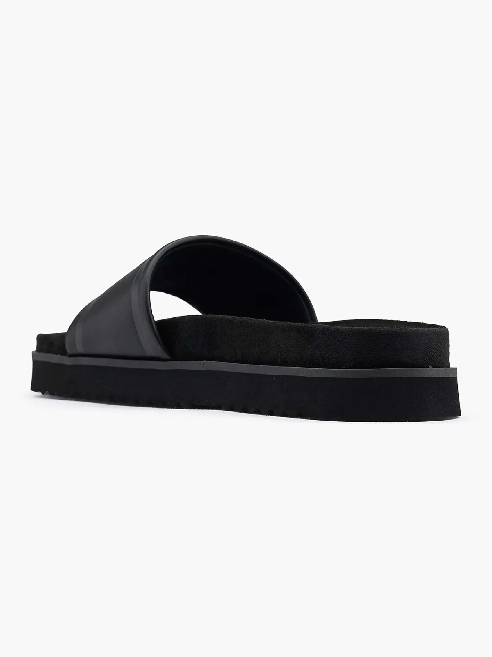 Slippers|Esprit Zwarte Badslipper