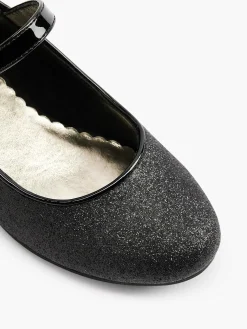 Jongensschoenen|Graceland Zwarte Ballerina Glitters