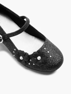 Jongensschoenen|Graceland Zwarte Ballerina Hak