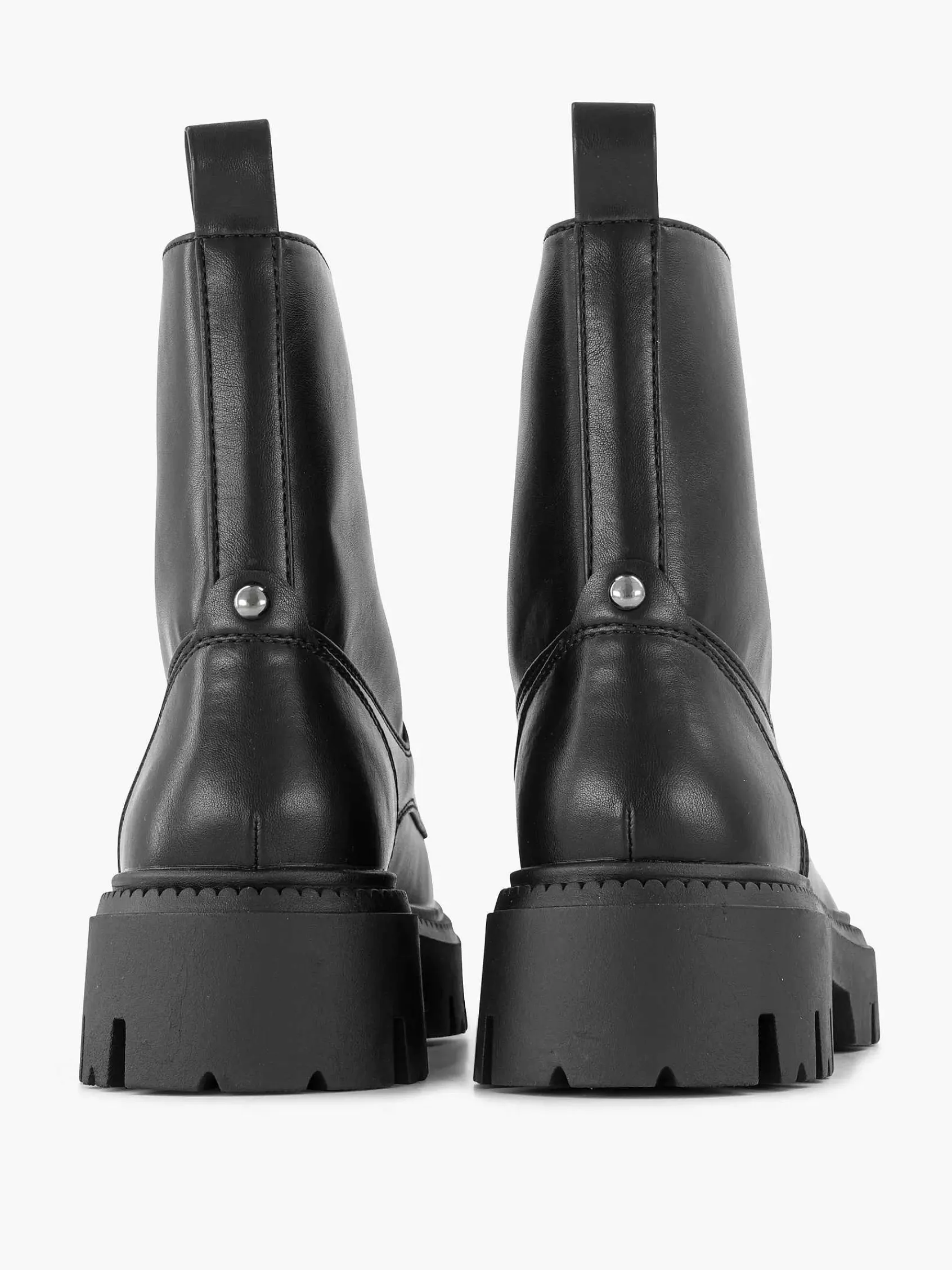 Enkellaarzen & Boots|Oxmox Zwarte Bikerboot