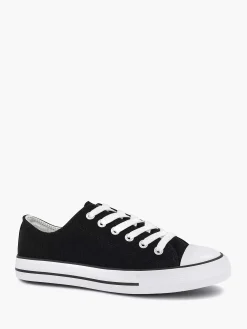 Sneakers|Graceland Zwarte Canvas Sneaker