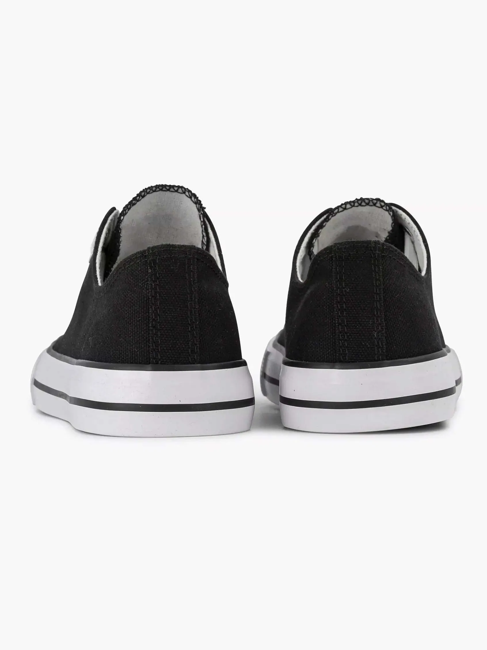 Sneakers|Graceland Zwarte Canvas Sneaker