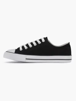 Sneakers|Graceland Zwarte Canvas Sneaker