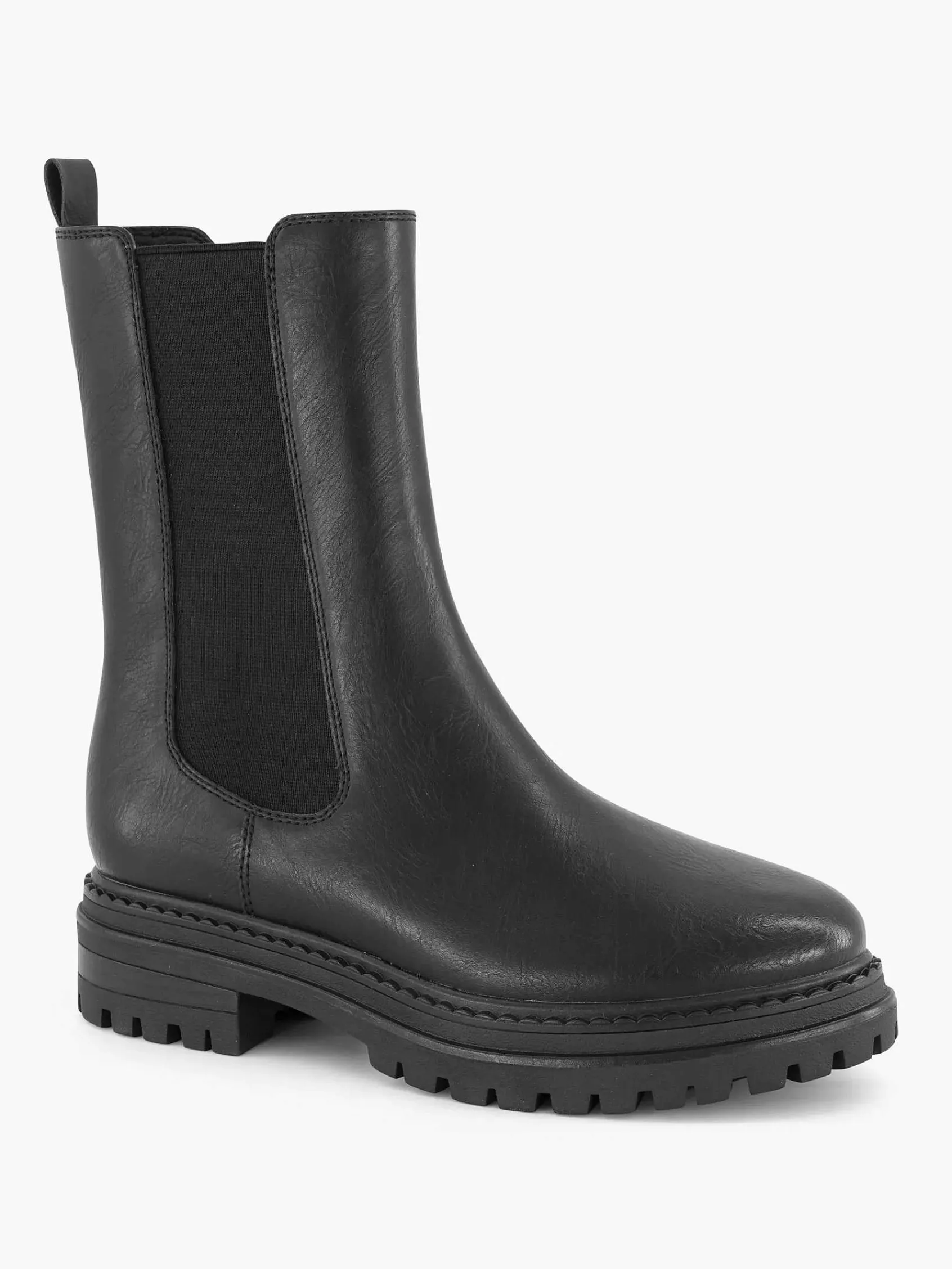 Enkellaarzen & Boots|Oxmox Zwarte Chelsea Boot