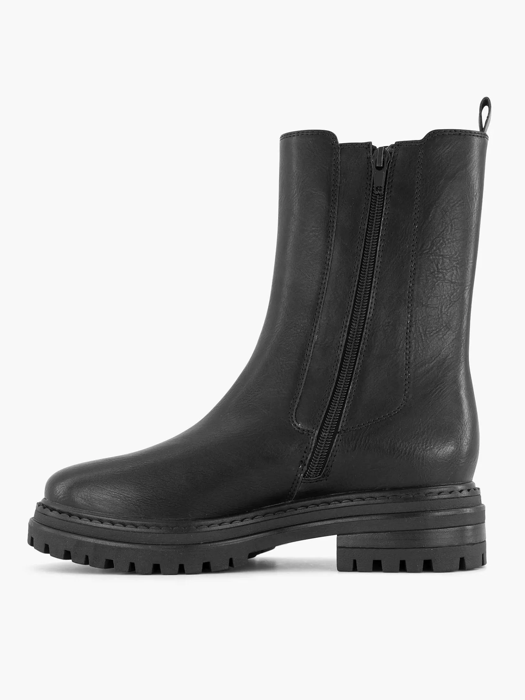 Enkellaarzen & Boots|Oxmox Zwarte Chelsea Boot