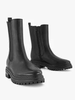 Enkellaarzen & Boots|Oxmox Zwarte Chelsea Boot