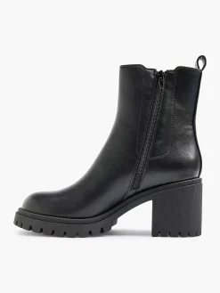Enkellaarzen & Boots|Graceland Zwarte Chelsea Boot Hak