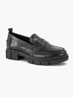 Instappers|Graceland Zwarte Chunky Loafer