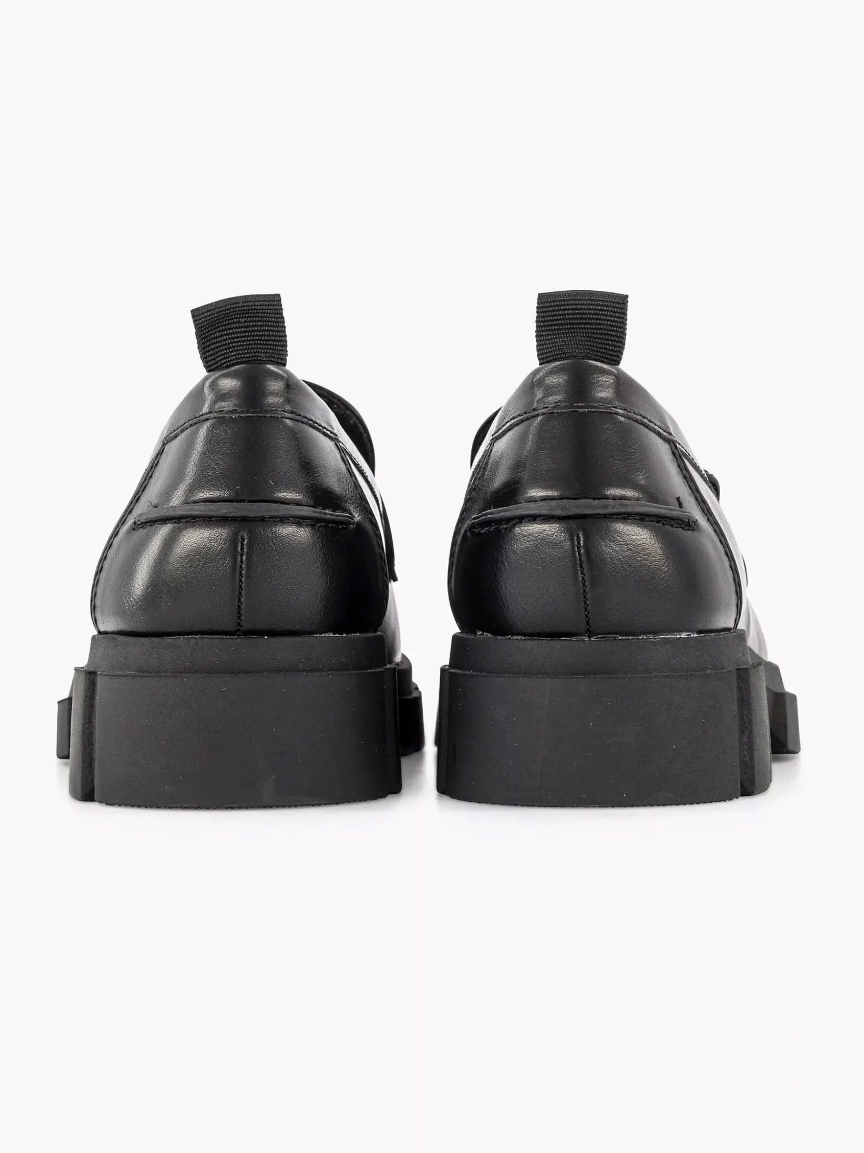 Instappers|Graceland Zwarte Chunky Loafer