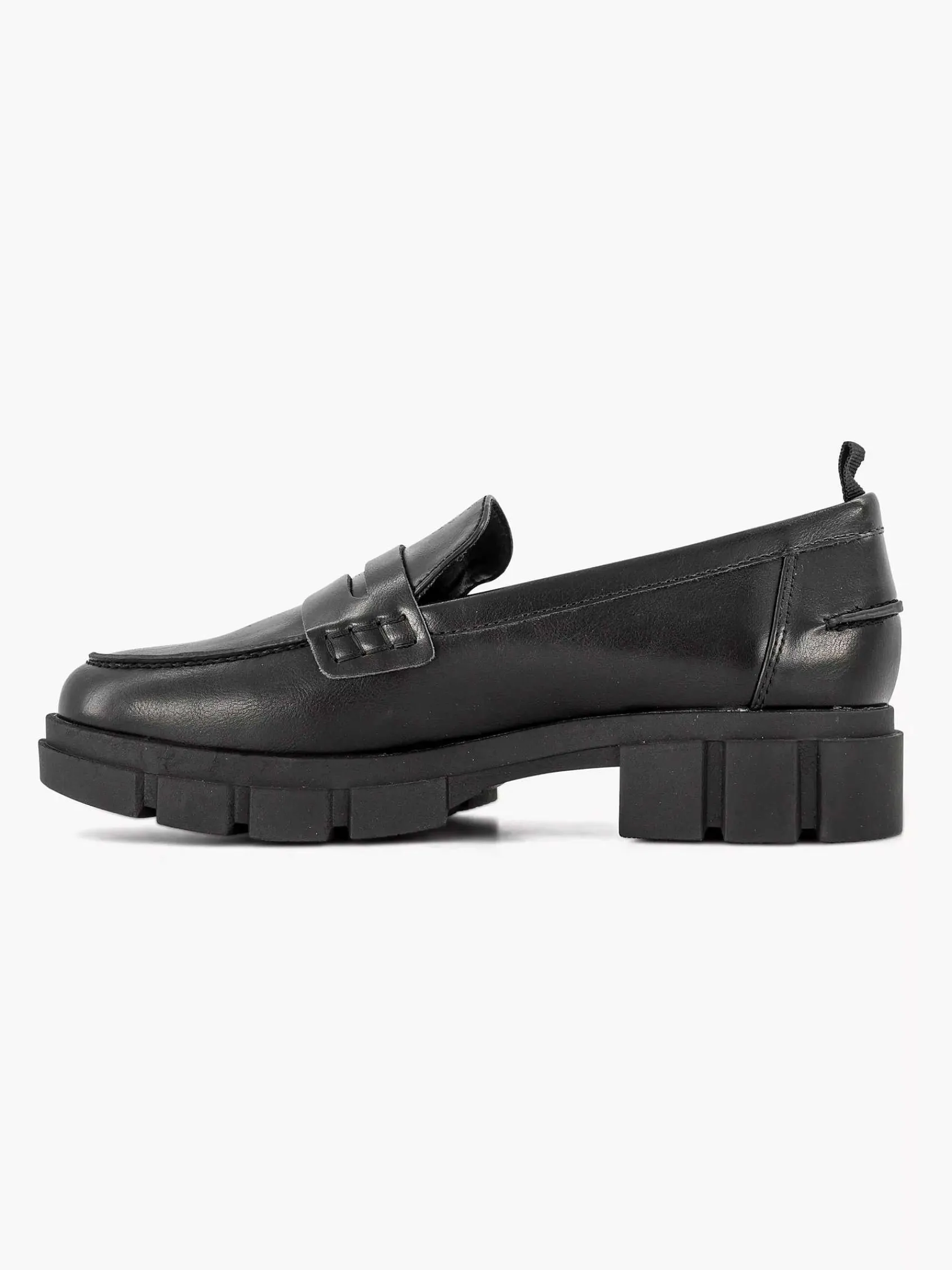 Instappers|Graceland Zwarte Chunky Loafer