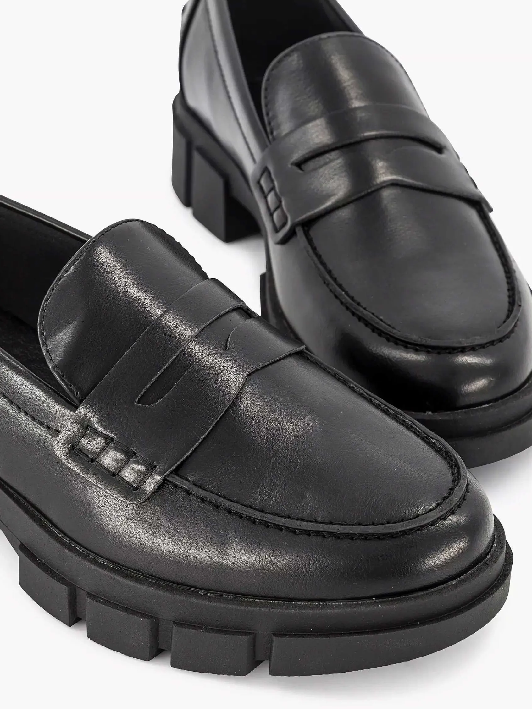 Instappers|Graceland Zwarte Chunky Loafer