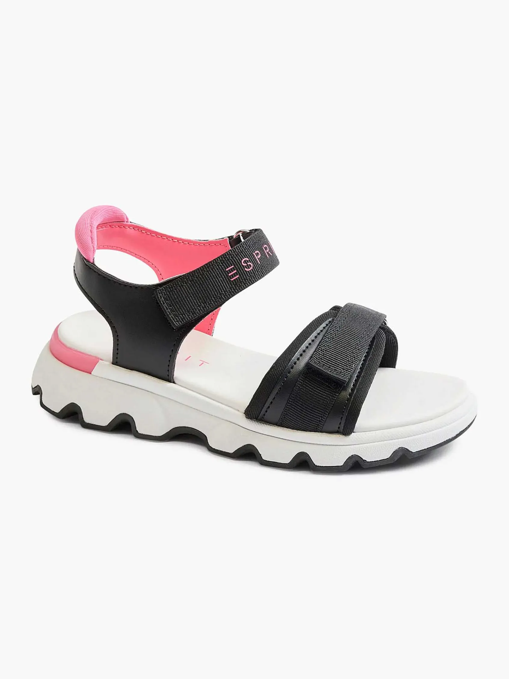 Jongensschoenen|Esprit Zwarte Chunky Sandaal