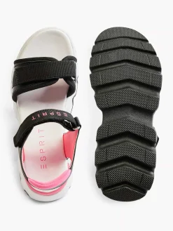 Jongensschoenen|Esprit Zwarte Chunky Sandaal