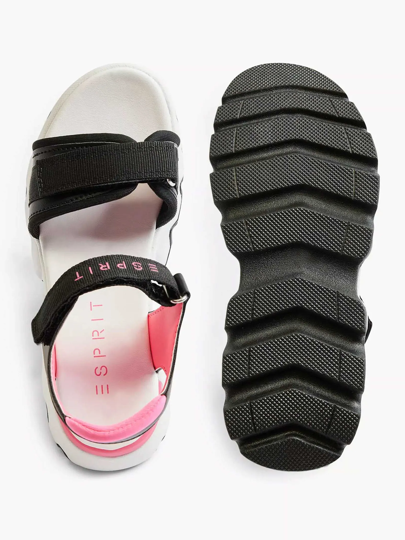 Jongensschoenen|Esprit Zwarte Chunky Sandaal