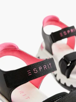 Jongensschoenen|Esprit Zwarte Chunky Sandaal