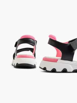 Jongensschoenen|Esprit Zwarte Chunky Sandaal
