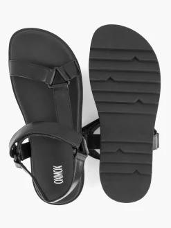 Sandalen|Oxmox Zwarte Chunky Sandaal