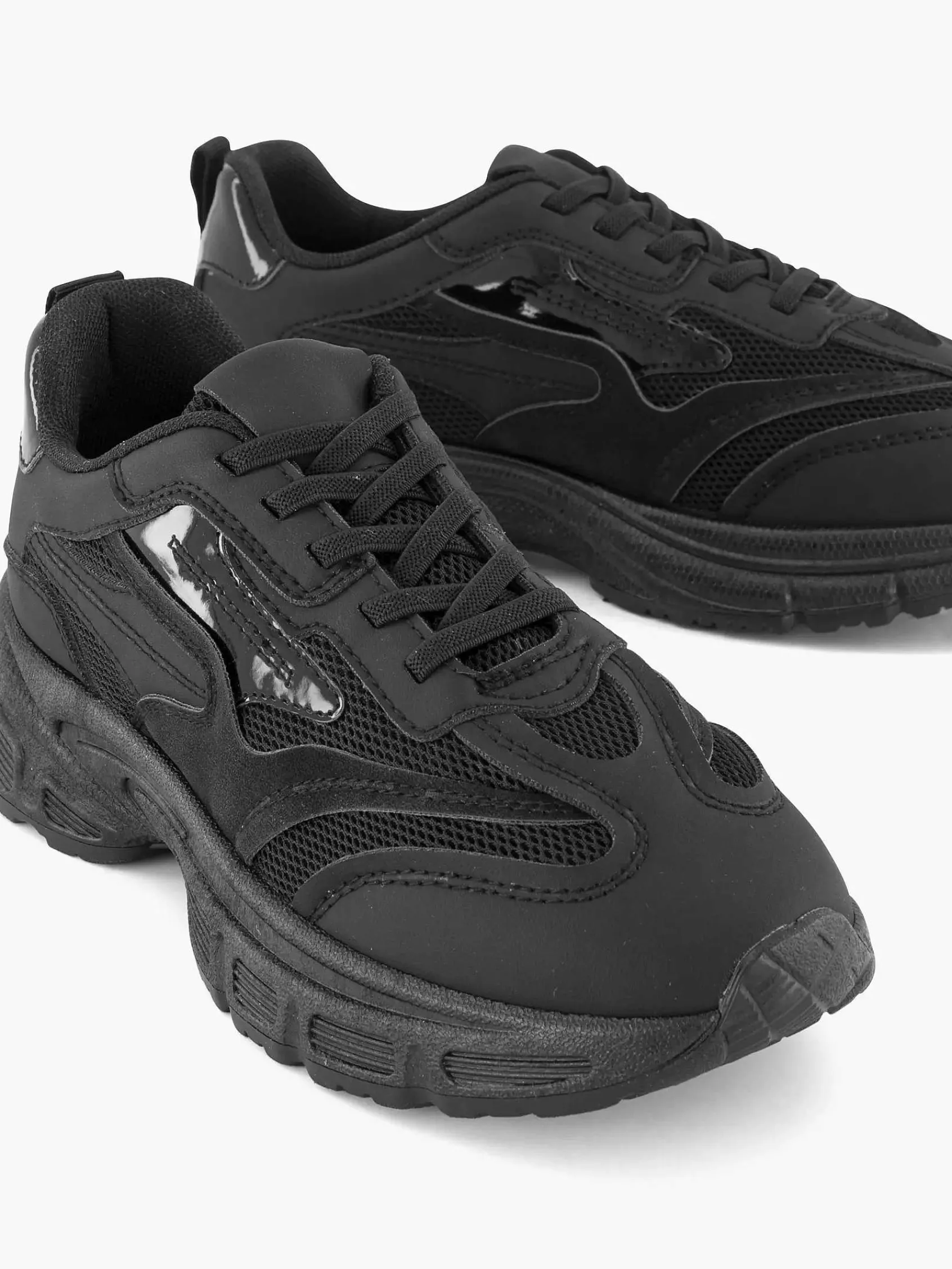 Sneakers|Graceland Zwarte Chunky Sneaker