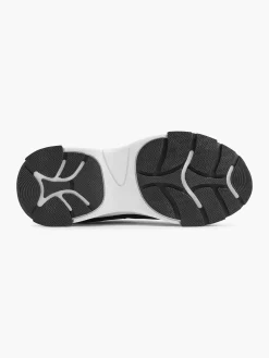Sneakers|Oxmox Zwarte Chunky Sneaker