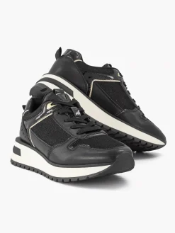 Sneakers|Graceland Zwarte Chunky Sneaker