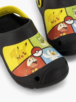 Jongensschoenen|Pokémon Zwarte Clog