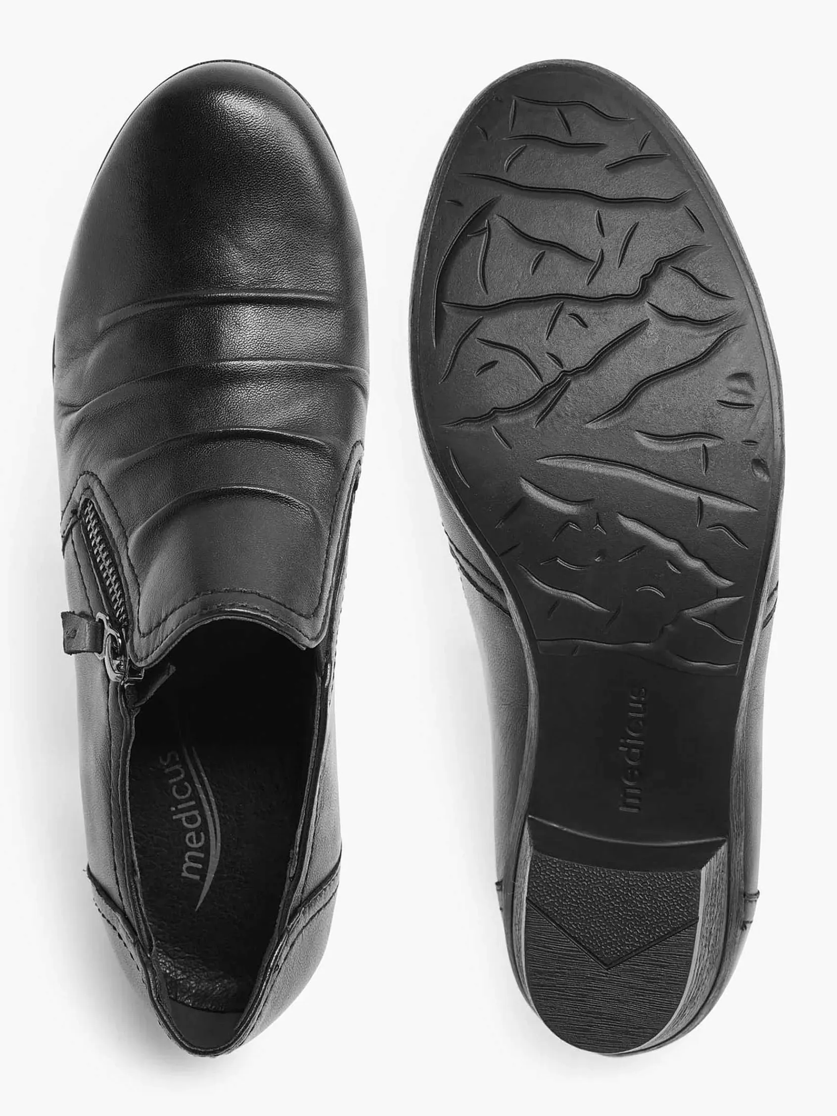 Comfort Schoenen|Medicus Zwarte Comfort Pump
