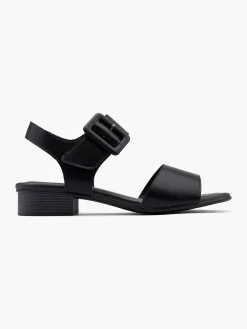 Sandalen|Easy Street Zwarte Comfort Sandaal