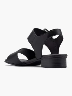 Sandalen|Easy Street Zwarte Comfort Sandaal