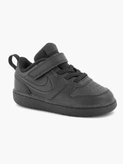 Jongensschoenen|Nike Zwarte Court Borough Low