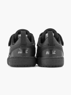 Jongensschoenen|Nike Zwarte Court Borough Low Recraft