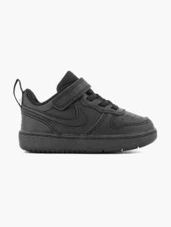 Jongensschoenen|Nike Zwarte Court Borough Low Recraft