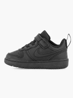 Jongensschoenen|Nike Zwarte Court Borough Low Recraft