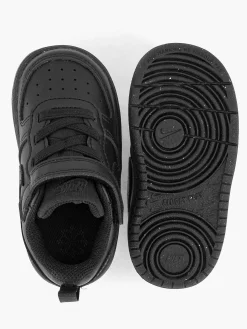 Jongensschoenen|Nike Zwarte Court Borough Low Recraft
