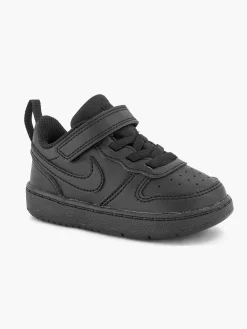 Jongensschoenen|Nike Zwarte Court Borough Low Recraft