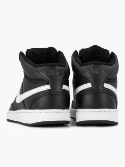 Sneakers|Nike Zwarte Court Vision Mid