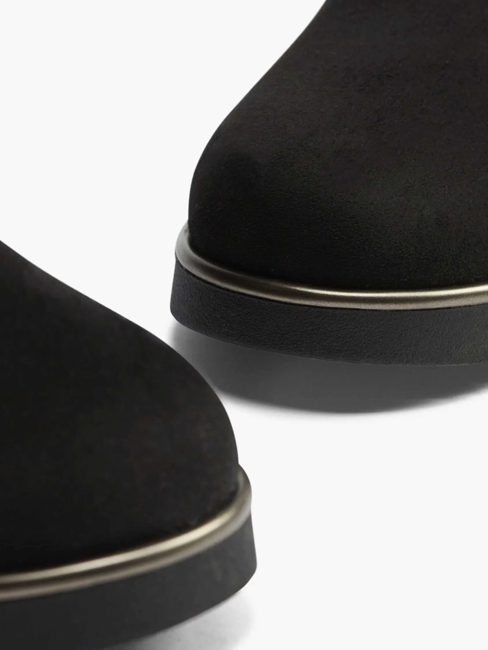 Enkellaarzen & Boots|Esprit Zwarte Enkelboot Gevoerd