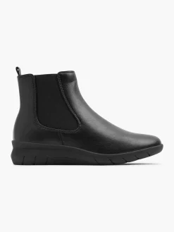 Enkellaarzen & Boots|Easy Street Zwarte Enkellaars