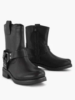Babyschoenen|Oxmox Zwarte Enkellaars