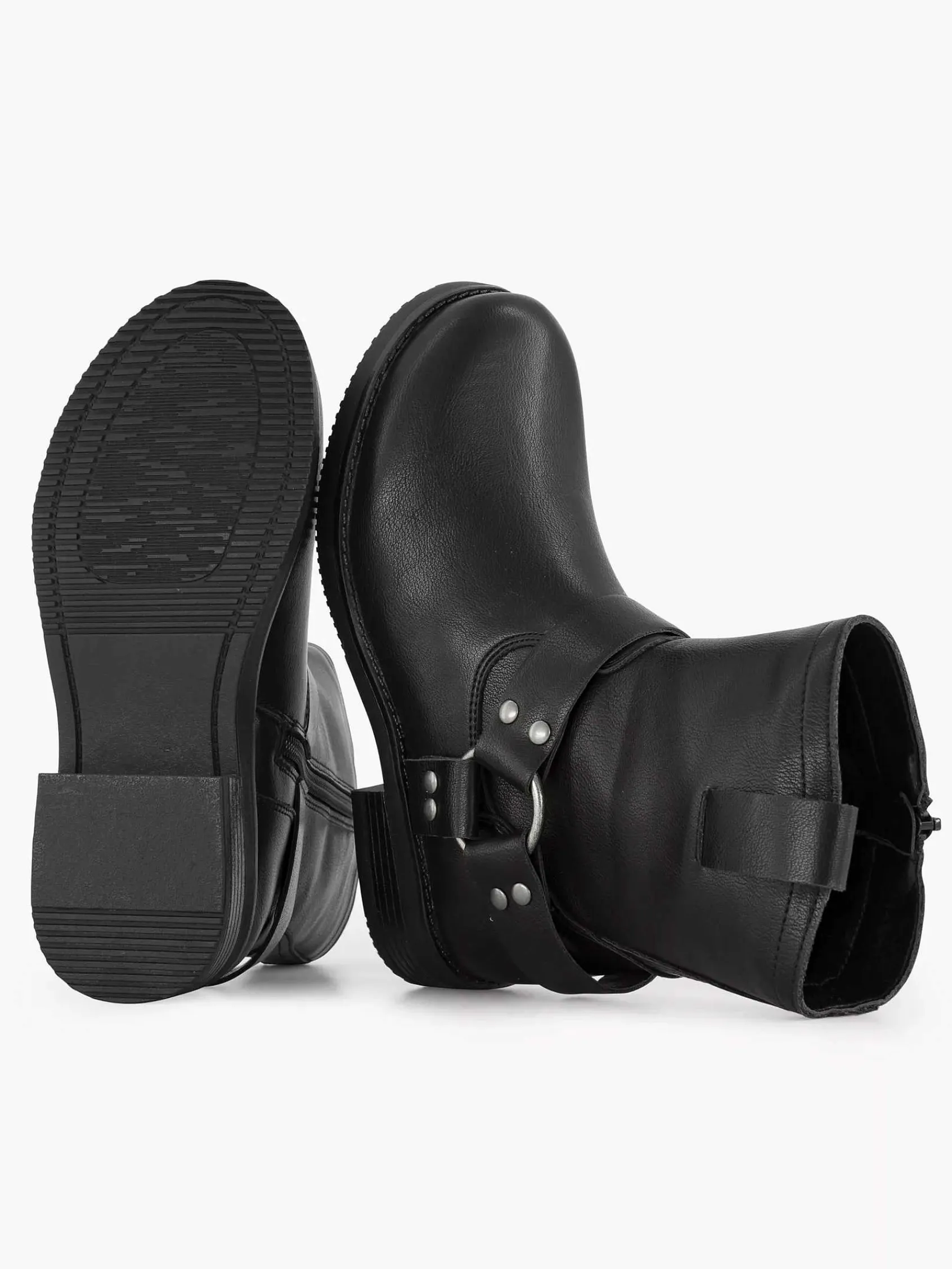 Babyschoenen|Oxmox Zwarte Enkellaars