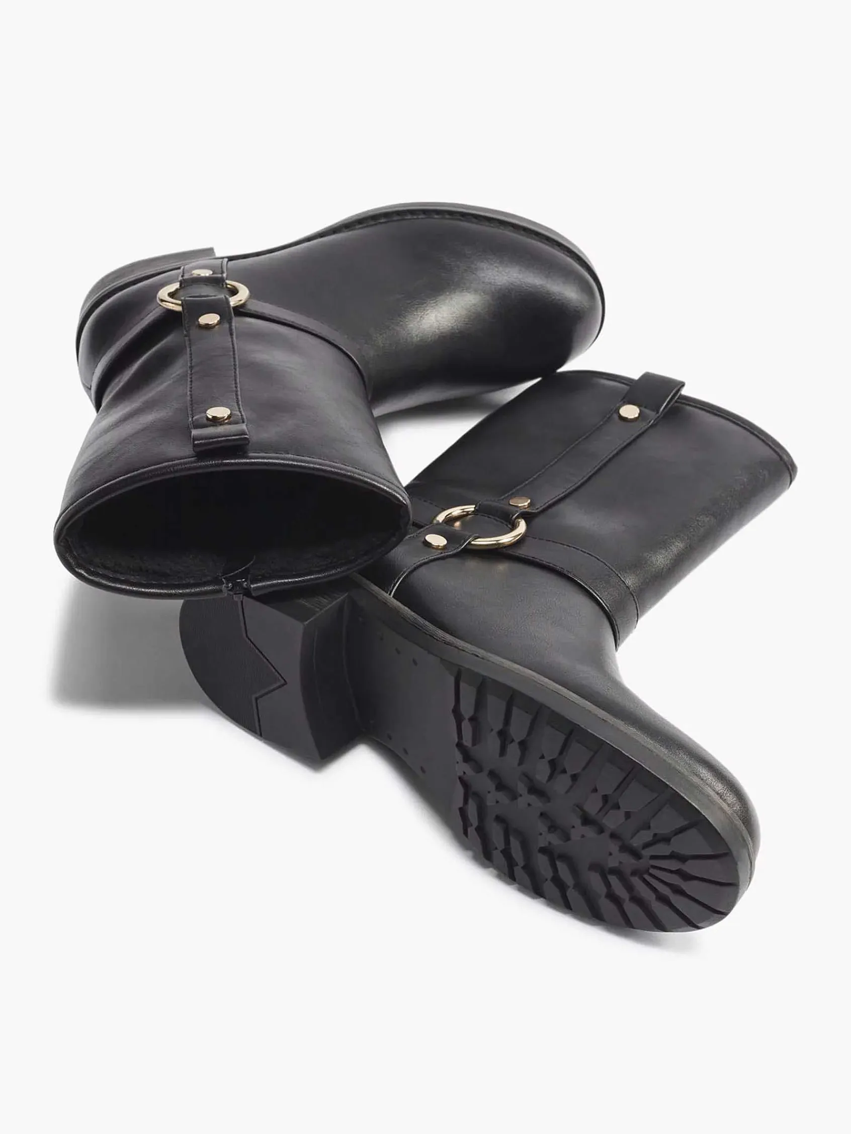 Enkellaarzen & Boots|Graceland Zwarte Enkellaars