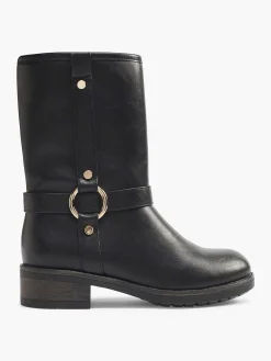 Enkellaarzen & Boots|Graceland Zwarte Enkellaars