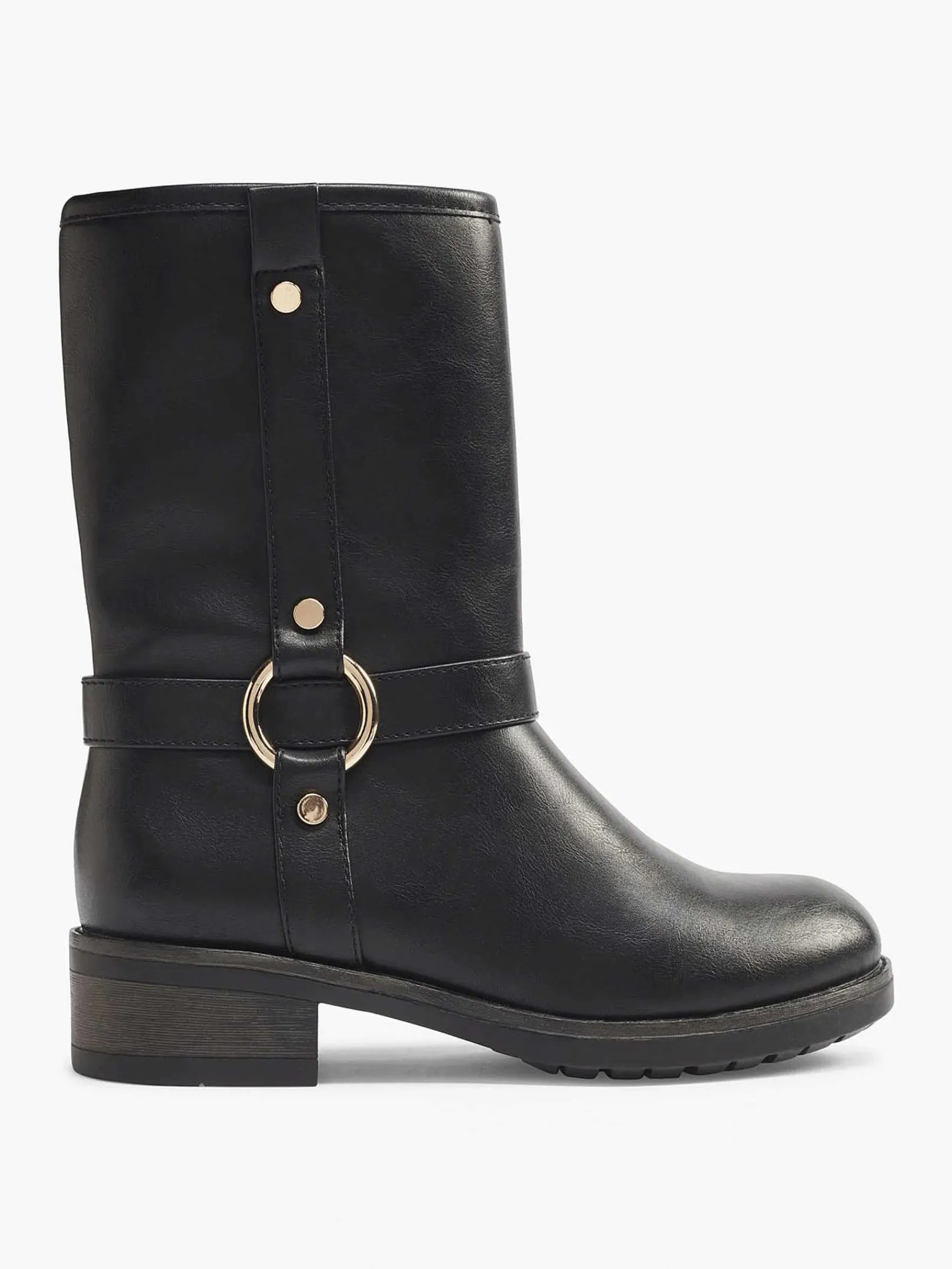 Enkellaarzen & Boots|Graceland Zwarte Enkellaars